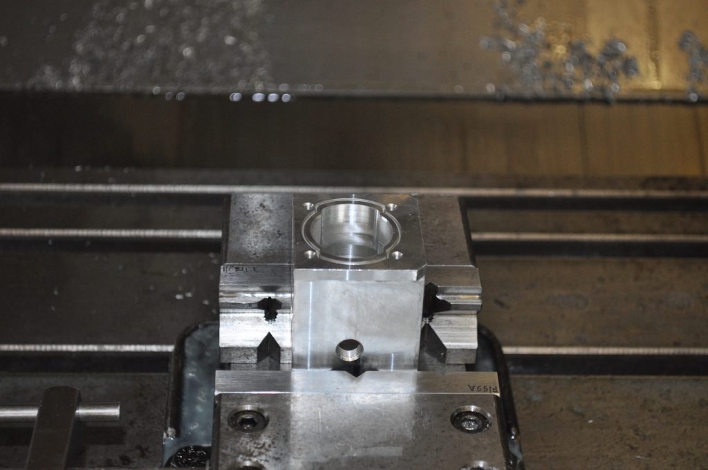 Reparto fresatura CNC TI-ERRE